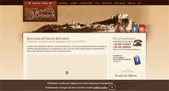 Desktop Screenshot of belvederesanleo.it
